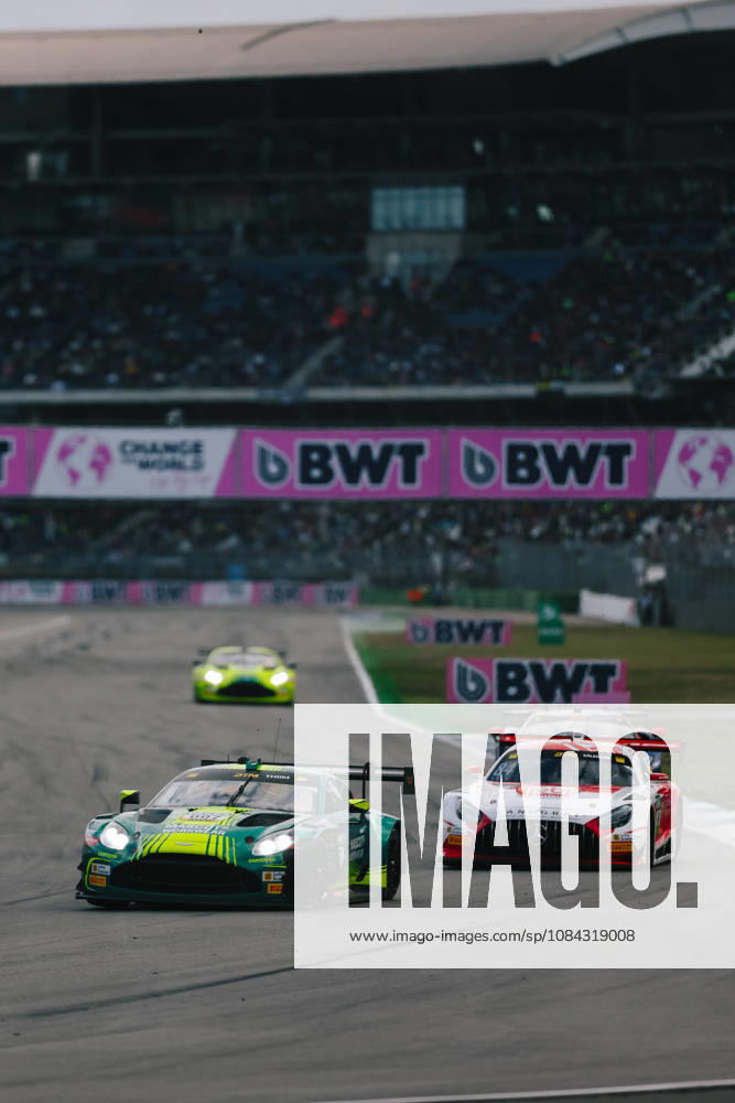 DTM, 15. + 16. Rennen Hockenheim 2026 7 Aston Martin Vantage AMR GT3 EVO, Comtoyou Racing: Nicki Thiim, 84 Mercedes-AMG GT3 EVO, Landgraf Motorsport: Tom Kalender - picture by Gruppe C Photography Sachsenring Germany