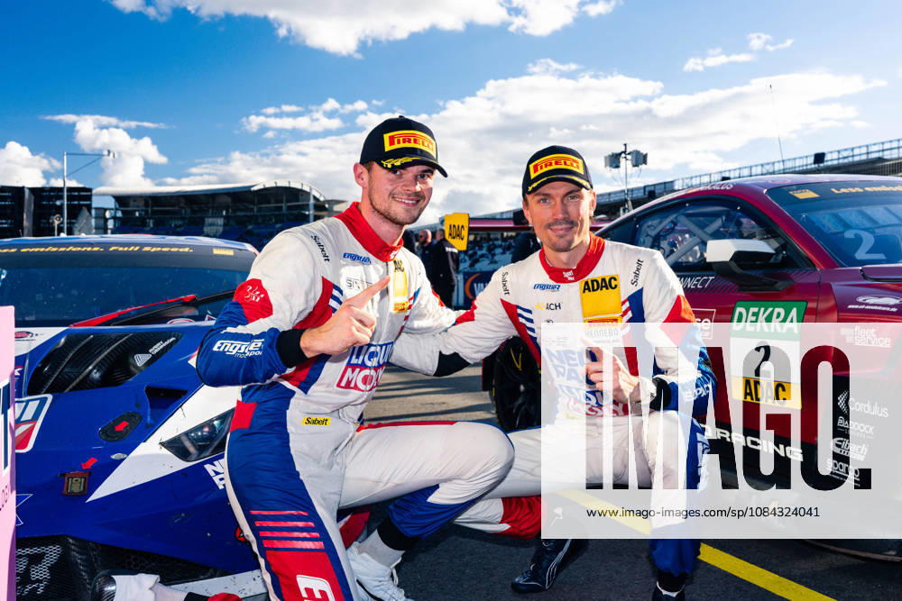 ADAC GT Masters, 11. + 12. Rennen Hockenheim 2026 63 Lamborghini Huracan GT3 EVO 2, LIQUI MOLY Team Engstler Motorsport: Finn Zulauf, Felix Hirsiger - picture by Gruppe C Photography Hockenheim Hockenheimring Baden-Württemberg Deutschland