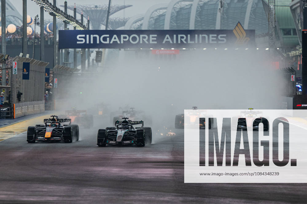 FORMULE 1 : Grand Prix de Singapour - 10 10 2026 63 George Russell (GBR) Mercedes-AMG PETRONAS Formula One Team (DEU) Mercedes W17 Mercedes, during the Formula 1 Singapore Grand Prix at the Marina Bay Street Circuit, Round 18 of the 2026 FIA Formula 1 World Championship, WM, Weltmeisterschaft 9-11 October 2026, Singapore (SGP). SINGAPORESingapore