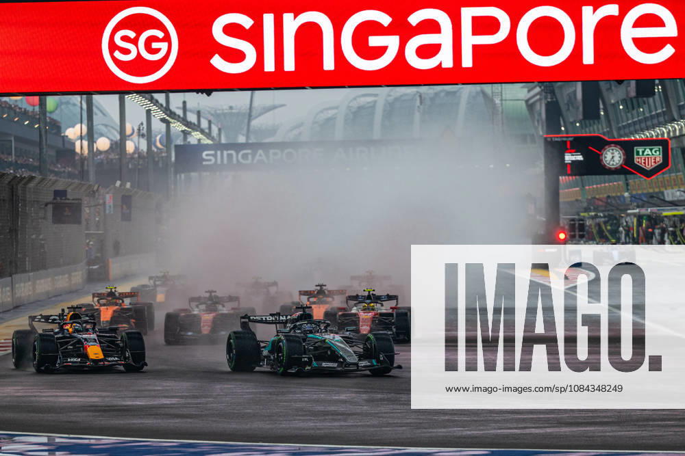 FORMULE 1 : Grand Prix de Singapour - 10 10 2026 63 George Russell (GBR) Mercedes-AMG PETRONAS Formula One Team (DEU) Mercedes W17 Mercedes, during the Formula 1 Singapore Grand Prix at the Marina Bay Street Circuit, Round 18 of the 2026 FIA Formula 1 World Championship, WM, Weltmeisterschaft 9-11 October 2026, Singapore (SGP). SINGAPORESingapore
