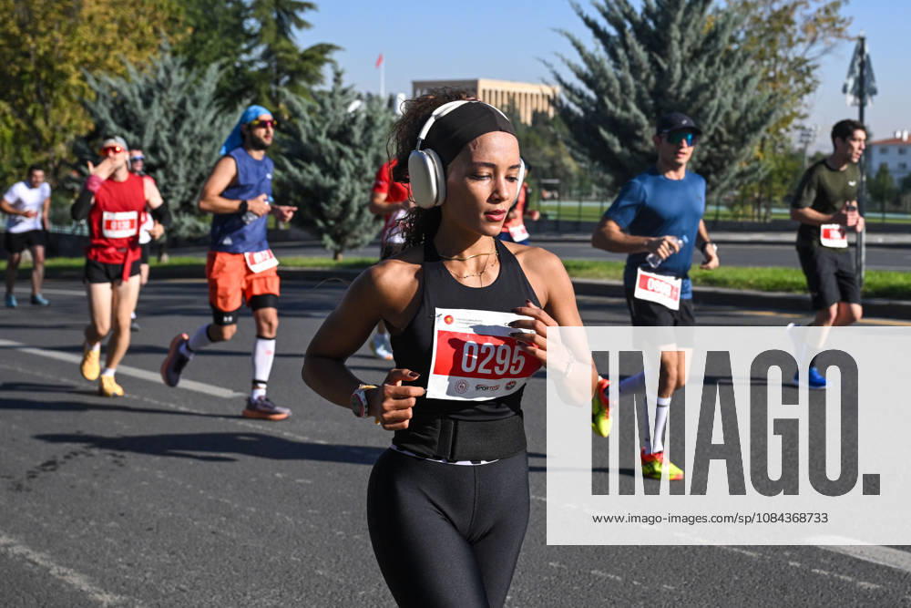 Presidential Run in Ankara ANKARA, TURKIYE - OCTOBER 11: Athletes compete during the Presidential Run, organized by the Turkish Athletics Federation, in Ankara, Turkiye, on October 11, 2026. Ismail Aslandag Anadolu Ankara Turkey. Editorial use only. Please get in touch for any other usage.