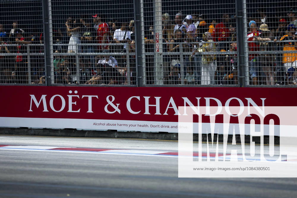 F1 - SINGAPORE GRAND PRIX 2026 Moët & Chandon branding illustration during the 2026 Formula 1 Singapore Grand Prix, 17th round of the 2026 Formula One World Championship, WM, Weltmeisterschaft from October 9 to 11, 2026 on the Marina Bay Street Circuit, in Singapore, Singapore - SingaporeSingapore
