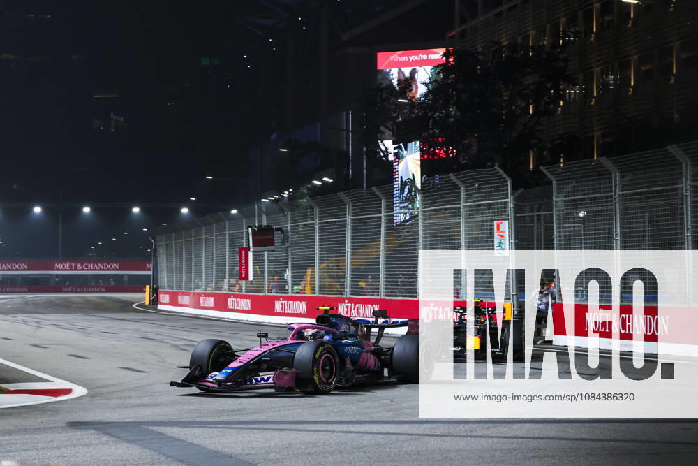 F1 - SINGAPORE GRAND PRIX 2026 43 COLAPINTO Franco (arg), Alpine F1 Team A526, action during the 2026 Formula 1 Singapore Grand Prix, 17th round of the 2026 Formula One World Championship, WM, Weltmeisterschaft from October 9 to 11, 2026 on the Marina Bay Street Circuit, in Singapore, Singapore - SingaporeSingapore