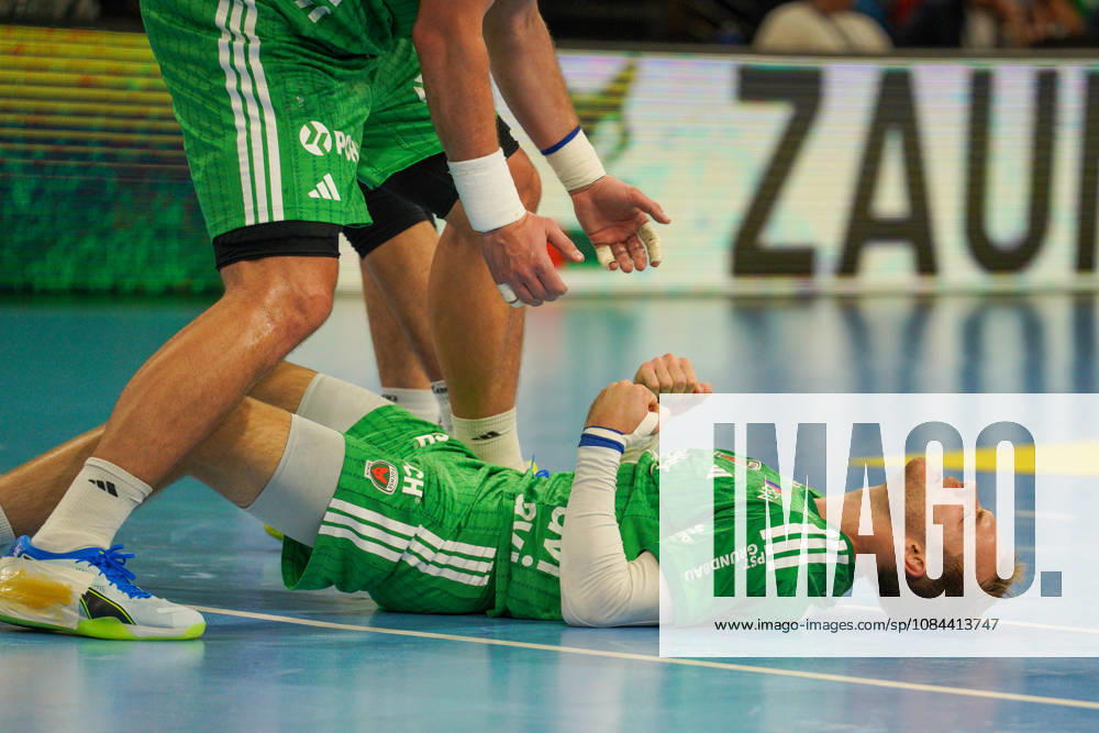 Im Bild: Mathias Gidsel (Fuechse Berlin, 19), Tor, Treffer, Jubel, Torjubel, Freude, Begeisterung, feiert, jubelt 11.10.2026, Fuechse Berlin - TVB Lemgo Lippe, HBL, Handball-Bundesliga, Saison 2026 27, Max-Schmeling-Halle