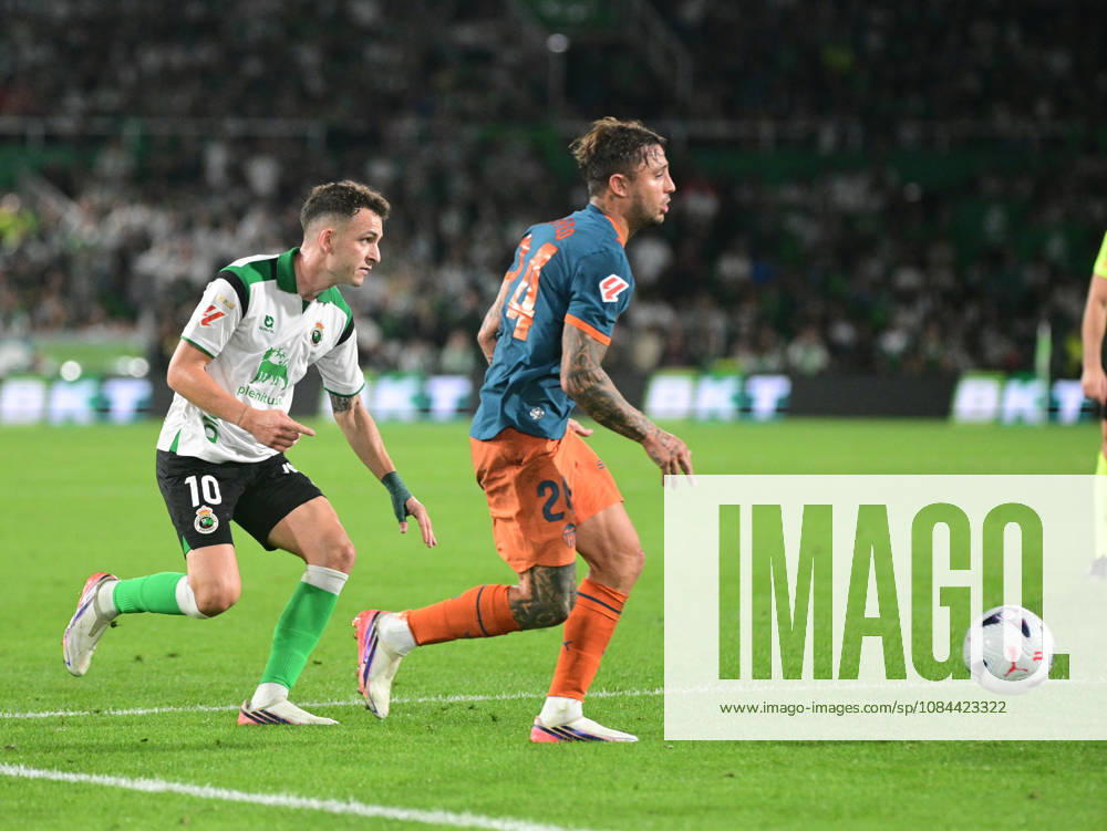 ESP: LaLiga EA Sports Racing Santander v Valencia CF Pablo Maffeo of Valencia during LaLiga EA Sports between Racing Santander v Valencia CF played at Campos de de El Sardinero Stadium in Cantabria on October 11, 2026 in Spain Spain Futbol
