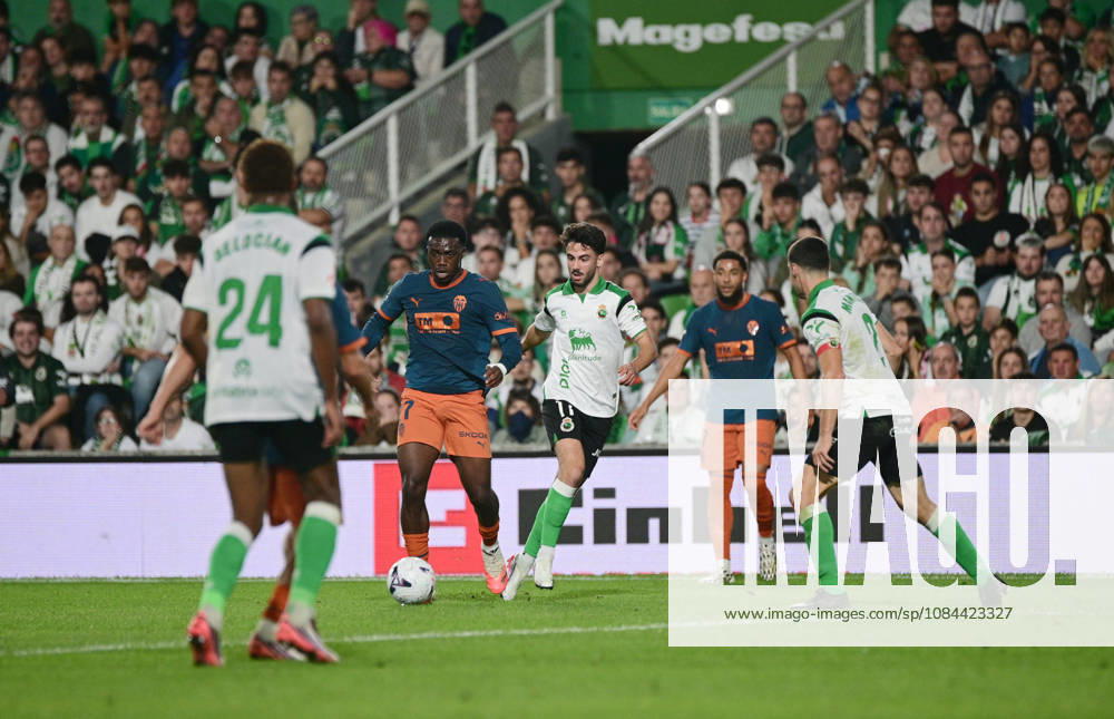 ESP: LaLiga EA Sports Racing Santander v Valencia CF David Otorbi of Valencia CF during LaLiga EA Sports between Racing Santander v Valencia CF played at Campos de de El Sardinero Stadium in Cantabria on October 11, 2026 in Spain Spain Futbol