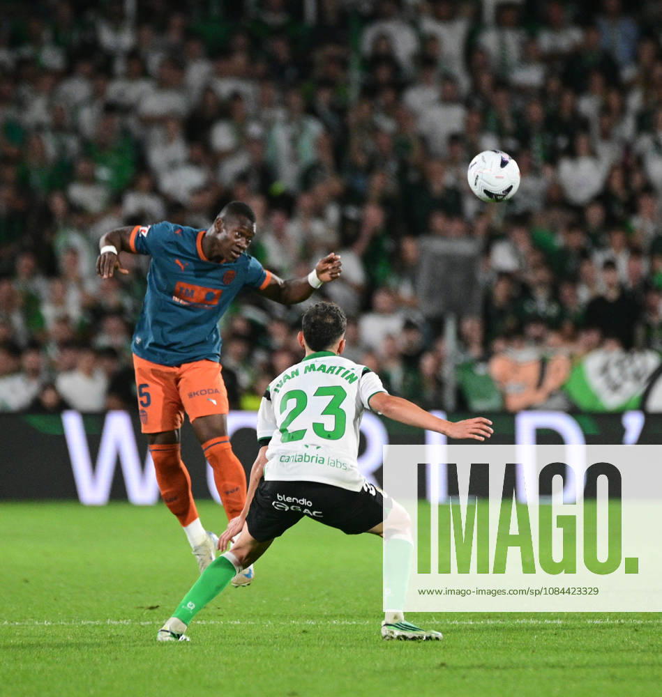 ESP: LaLiga EA Sports Racing Santander v Valencia CF Aliou Dieng of Valencia CF during LaLiga EA Sports between Racing Santander v Valencia CF played at Campos de de El Sardinero Stadium in Cantabria on October 11, 2026 in Spain Spain Futbol
