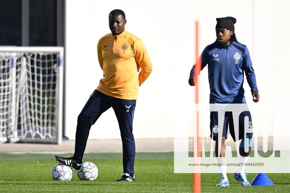 Inter Milan v Club Brugge - UEFA Champions League Media Activities 12 10 2026 WESTKAPELLE, BELGIUM - OCTOBER 12 : Akpala Joseph assistant coach of Club Brugge pictured during a training session ahead of the UEFA Champions League 2026 27 League Phase matchday 2 match between Inter Milan and Club Brugge on October 12, 2026 in Westkapelle, Belgium, 12 10 2026 Westkapelle Belgium