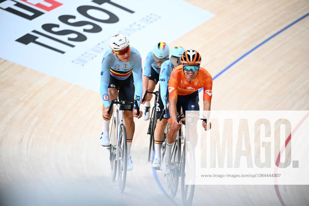 Tissot UCI 2026 Track World Championships Picture by Simon Wilkinson SWpix.com - 12 10 2026 - Track cycling, Rad, Radsport, Bahnrad, Bahn - Tissot UCI 2026 Track World Championships - Chongming- Shanghai Velodrome, Shanghai, China - track training , practice, previews, The Netherlands and Belgium Chongming, Shanghai China