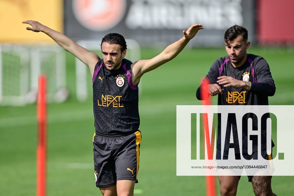 Galatasaray complete final training session in Istanbul ahead of Barcelona clash ISTANBUL, TURKIYE - OCTOBER 12: Galatasaray players complete their final training session ahead of their UEFA Champions League second-round match against Barcelona at the Kemerburgaz Metin Oktay Training Facility in Istanbul, Turkiye, on October 12, 2026. The training session, led by head coach Okan Buruk and open to the media for the first 15 minutes, began with warm-up exercises, continued with an 8-on-2 ball-possession drill and concluded with tactical preparations for the Barcelona match. Cem Tekkesinoglu Anadolu Istanbul Turkey. Editorial use only. Please get in touch for any other usage.