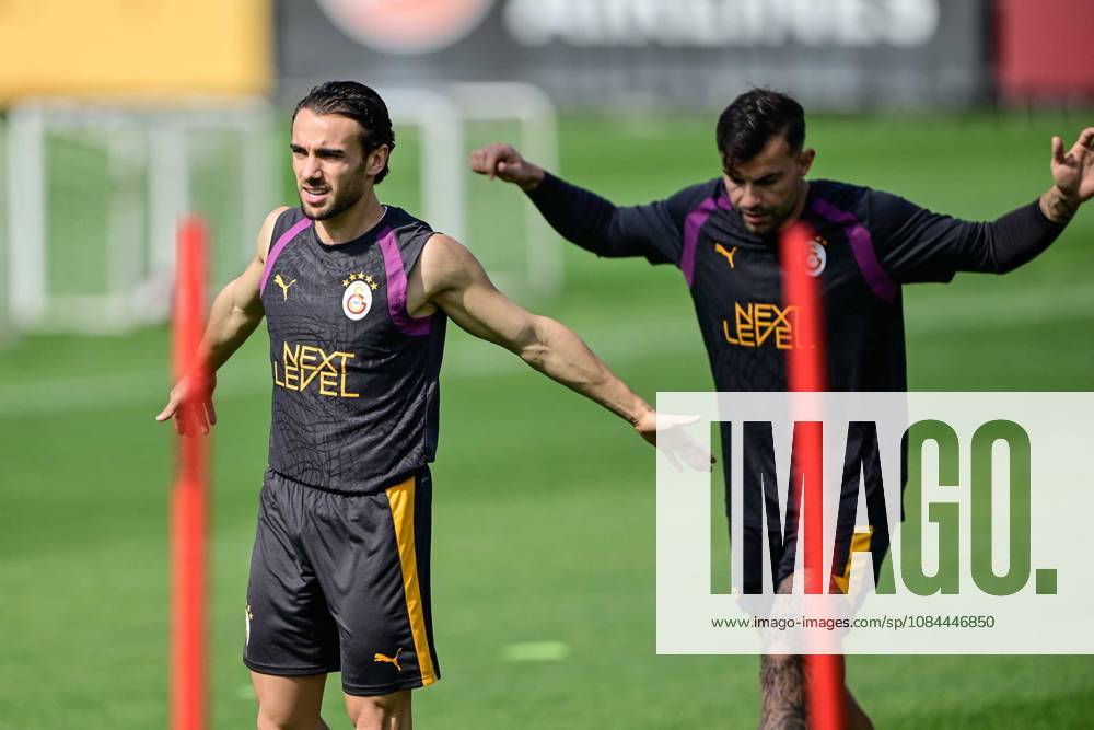 Galatasaray complete final training session in Istanbul ahead of Barcelona clash ISTANBUL, TURKIYE - OCTOBER 12: Galatasaray players complete their final training session ahead of their UEFA Champions League second-round match against Barcelona at the Kemerburgaz Metin Oktay Training Facility in Istanbul, Turkiye, on October 12, 2026. The training session, led by head coach Okan Buruk and open to the media for the first 15 minutes, began with warm-up exercises, continued with an 8-on-2 ball-possession drill and concluded with tactical preparations for the Barcelona match. Cem Tekkesinoglu Anadolu Istanbul Turkey. Editorial use only. Please get in touch for any other usage.