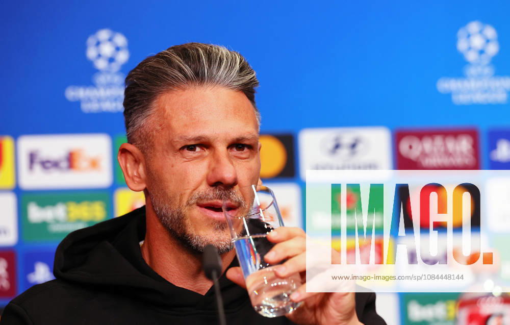 RB Leipzig - PK Champions League Leipzig, 12.10.2026, RB Akademie, UEFA Champions League , RB Leipzig - Pressekonferenz am Vortag von RBLeipzig v. PSV Eindhoven , Im Bild: Trainer Martin Demichelis, RB Leipzig ,