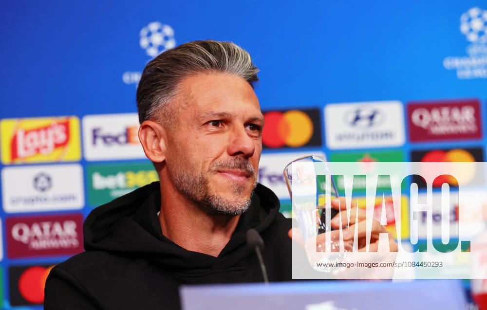 RB Leipzig - PK Champions League Leipzig, 12.10.2026, RB Akademie, UEFA Champions League , RB Leipzig - Pressekonferenz am Vortag von RBLeipzig v. PSV Eindhoven , Im Bild: Trainer Martin Demichelis, RB Leipzig ,