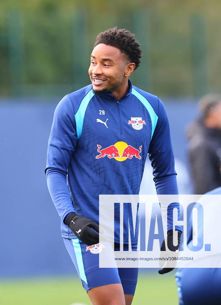 RB Leipzig - Training Champions League Leipzig, 12.10.2026, RB Akademie, UEFA Champions League , RB Leipzig - Abschlusstraining am Vortag von RBLeipzig v. PSV Eindhoven , Im Bild :Christopher Nkunku (28, RB Leipzig) ,