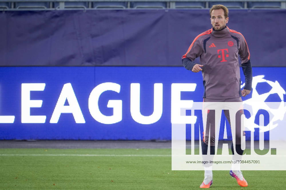 Soccer, Champions League 2026–2027, Viking, Bayern Munich, Stavanger, October 12, 2026: Bayern Munich s Harry Kane trains at Lyse Arena in Stavanger, the day before the Champions League match between Viking and Bayern Munich. Photo: Lise Aserud, NTB, Stavanger, Norway. . RESTRICTED USE FOR BETTING COMPANIES.