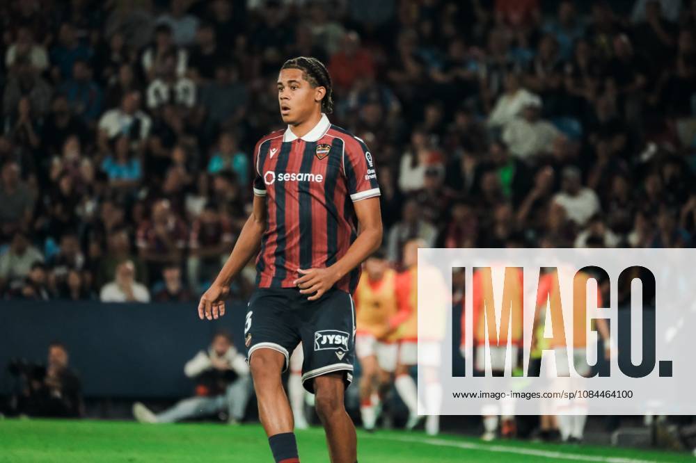 ESP: LaLiga EA Sports UD Levante v Sevilla FC Ifeanyi Ndukwe of Levante during LaLiga EA Sports, between UD Levante v Sevilla CF played at Ciudad de Valencia Stadium in Valencia on October 12, 2026 in Spain; Valencia Spain Futbol