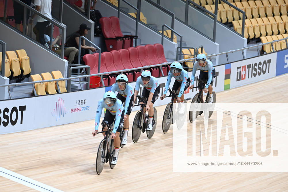 Allenamento Mondiali Pista Shanghai 2026; 2026, Belgium; Shanghai - Velodromo;