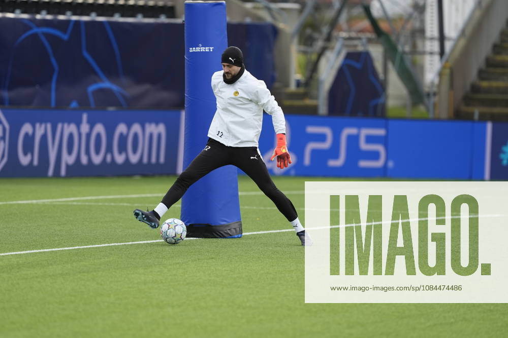 Soccer, Champions League 2026–2027, Bodo Glimt, Borussia Dortmund, Bodo 20261013, Bodo Glimt training at Aspmyra Stadium, the day of the Champions League match between Bodo Glimt and Borussia Dortmund. Photo: Terje Pedersen, NTB, Bodo, Norway. . RESTRICTED USE FOR BETTING COMPANIES.