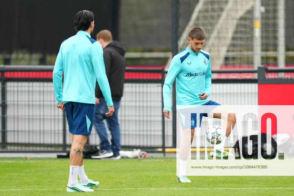 Training Champions League Feyenoord Rotterdam 2026 2027 Rotterdam - Theodoros Delianidis of Feyenoord Rotterdam in action during a training before the Champions League match against Como 1907. The training is set at Trainingscomplex 1908 on 13 October 2026 in Rotterdam, Netherlands. (Hero Images Yannick Verhoeven)