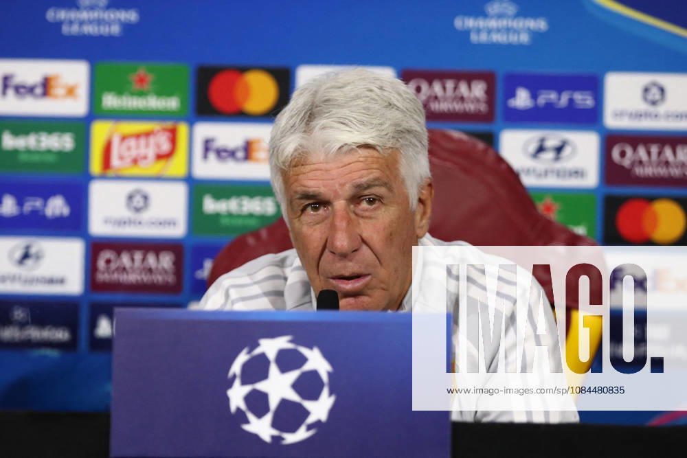 SOCCER - UEFA Champions League - AS Roma - press conference, PK, Pressekonferenz Photo by IPA ABACAPRESS.COM89631937 - October 13, 2026 Champions League: Press Conference with Gasperini and Malen Training Sessions In the photo: Gasperini (Photo by Gino Mancini) Roma Italy