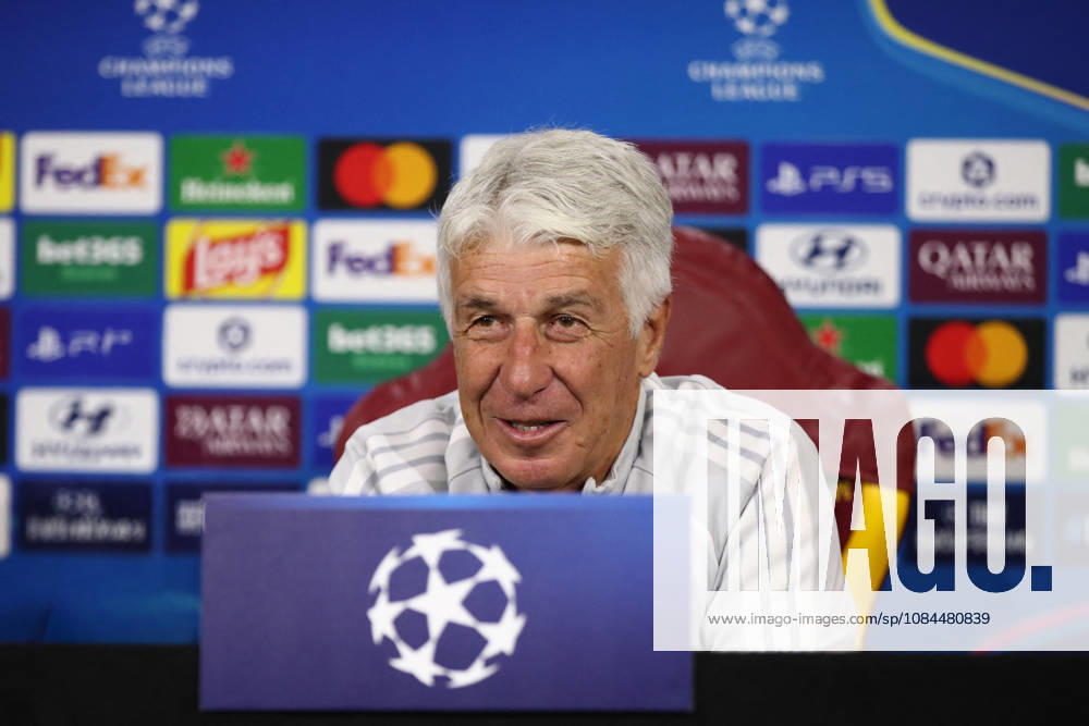 SOCCER - UEFA Champions League - AS Roma - press conference, PK, Pressekonferenz Photo by IPA ABACAPRESS.COM89631946 - October 13, 2026 Champions League: Gasperini and Malen Press Conference Training Sessions In the photo: Gasperini (Photo by Gino Mancini) Roma Italy