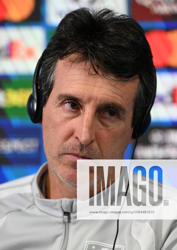 Aston Villa v Fenerbahce - UEFA Champions League TAMWORTH, UNITED KINGDOM - OCTOBER 13: Head coach of Aston Villa Unai Emery holds a press conference, PK, Pressekonferenz ahead of the UEFA Champions League second matchday against Fenerbahce at the Bodymoor Heath Training Ground, in Tamworth, United Kingdom on October 13, 2026. Rasid Necati Aslim Anadolu Tamworth United Kingdom. Editorial use only. Please get in touch for any other usage.