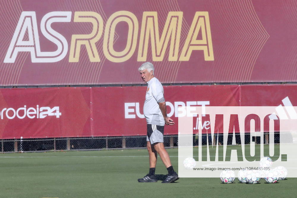 SOCCER - UEFA Champions League - AS Roma - press conference, PK, Pressekonferenz Photo by IPA ABACAPRESS.COM89637371 - October 13, 2026 Champions League: Gasperini and Malen Press Conference Training Sessions In the photo: Gasperini (Photo by Gino Mancini) Roma Italy