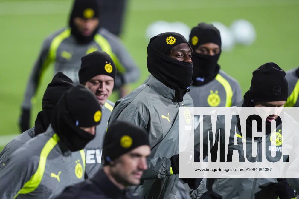 Soccer, Champions League 2026–2027, Bodo Glimt, Borussia Dortmund, Bodo, October 13, 2026: Borussia Dortmund trains at Aspmyra Stadium, the day of the Champions League soccer match between Bodo Glimt and Borussia Dortmund. Photo: Terje Pedersen, NTB, Bodo, Norway. . RESTRICTED USE FOR BETTING COMPANIES.