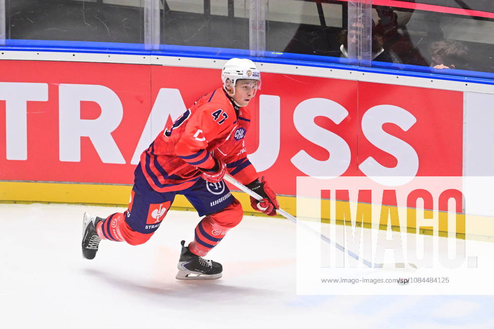 Ice hockey, Eishockey Champions League match: HC Dynamo Pardubice vs Vaxjo Lakers Hockey Club in Pardubice, Czech Republic, October 13, 2026. Martin Svec of Pardubice. (CTKxPhoto JosefxVostarek) CTKPhotoP2026101306644 CTKPhotoP2026101306644
