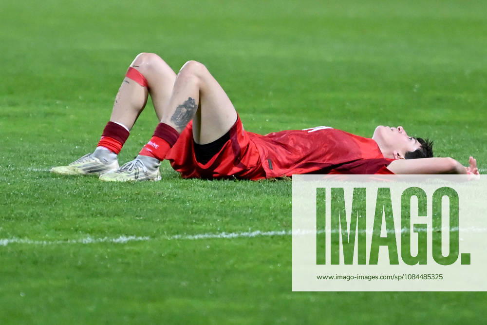 Turkish player recognize after after the UEFA Women’s European Qualifiers for 2027 World Cup Play-offs Round 1, 2nd leg match between Slovenia and Turkey at Sports Park Domzale, Domzale on October 13, 2026 in Domzale, Slovenia. (Photo by Igor Kupljenik Sports Press Photo).