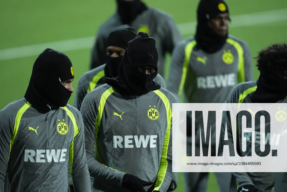 Soccer, Champions League 2026–2027, Bodo Glimt, Borussia Dortmund, Bodo, October 13, 2026: Borussia Dortmund trains at Aspmyra Stadium, the day of the Champions League soccer match between Bodo Glimt and Borussia Dortmund. Photo: Terje Pedersen, NTB, Bodo, Norway. . RESTRICTED USE FOR BETTING COMPANIES.