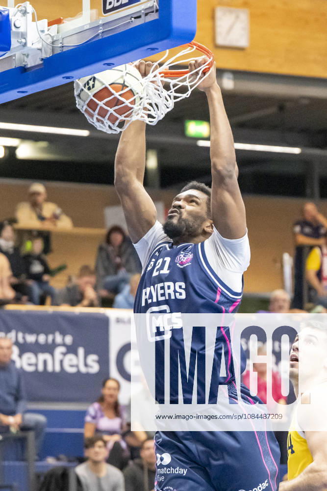 ENBL - 2026 2027 - Syntainics MBC vs.Bristol Flyers Weissenfels, Deutschland 13.Oktober 2026: Im Bild:Marcus Delpeche (Bristol) Weissenfels Stadthalle Sachsen-Anhalt Deutschland