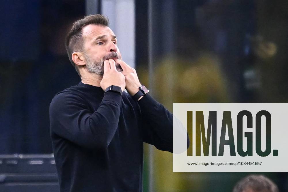 Inter Milan v Club Brugge - UEFA Champions League MILAN, ITALY - OCTOBER 13 : Leko Ivan head coach of Club Brugge in action during the UEFA Champions League 2026 27 League Phase matchday 2 match between Inter Milan and Club Brugge on October 13, 2026 in Milan, Italy, 13 10 2026 Milan Italy