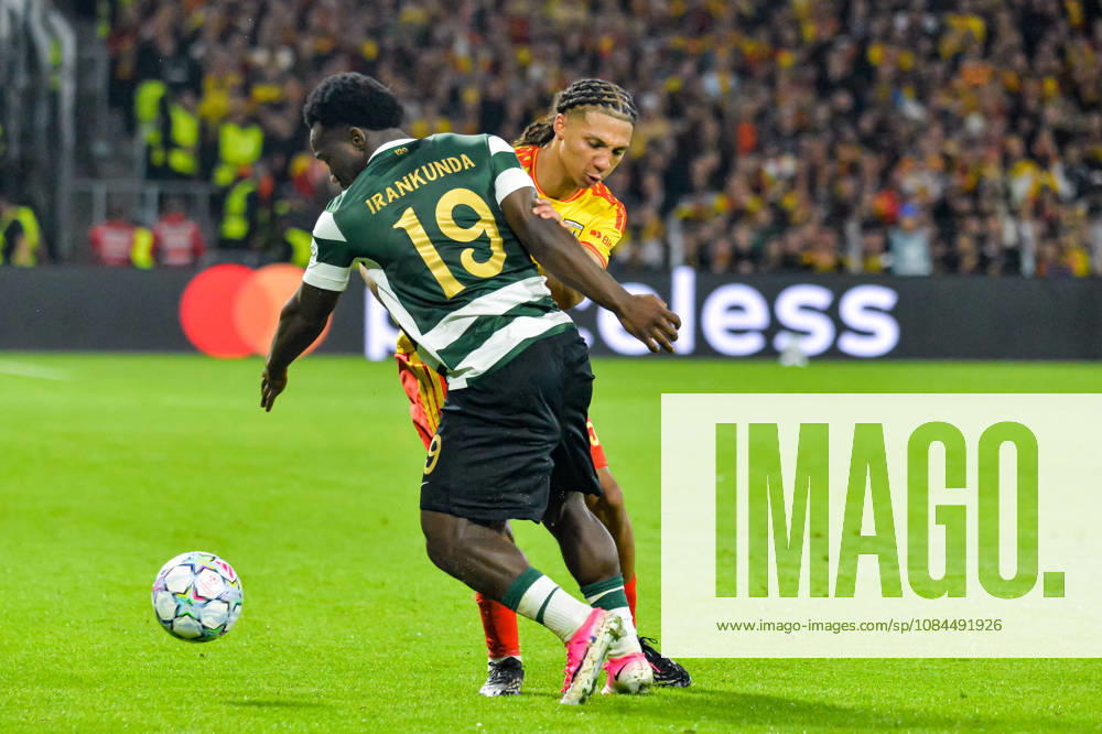 Ismaëlo Ganiou (RC Lens) Nestory Irankunda (Sporting Club Portugal)