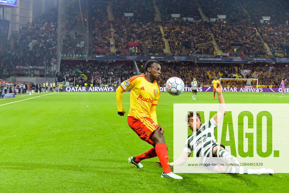 Saud Abdulhamid (RC Lens) Maxi Araujo (Sporting Club Portugal)