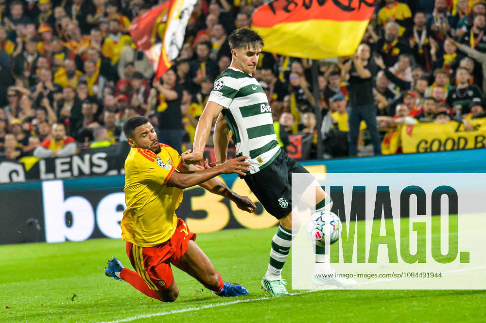 Matthieu Udol (RC Lens) Ivan Fresneda (Sporting Club Portugal)