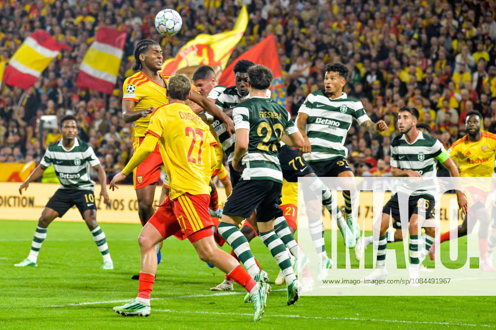 Kyllian Antonio (RC Lens) Luis Suarez (Sporting Club Portugal)