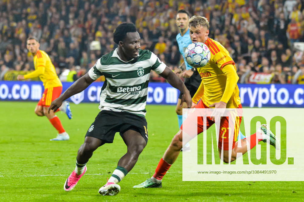 Nestory Irankunda (Sporting Club Portugal) Michael Cuisance (RC Lens)