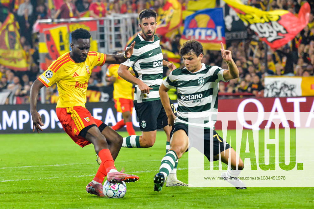 Odsonne Edouard (RC Lens) Eduardo Quaresma (Sporting Club Portugal)