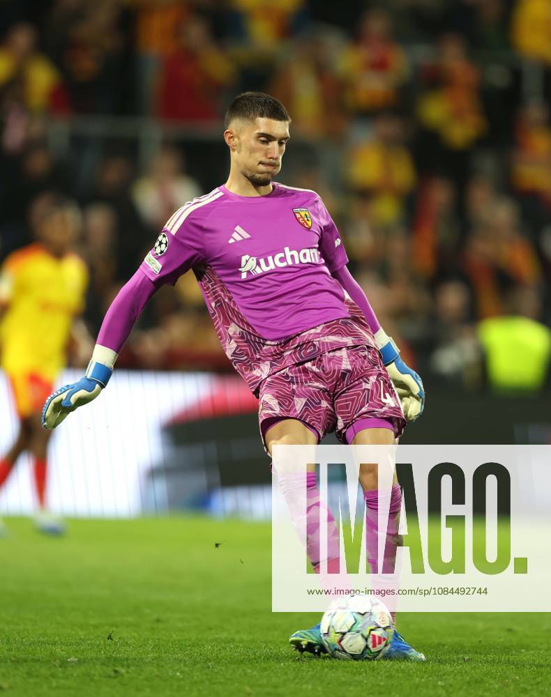 UEFA Champions League - RC Lens v Sporting Club de Portugal LENS, FRANCE, OCTOBER 13: Robin Risser of Lens during the UEFA Champions League 2026 27 League Phase MD2 match between RC Lens and Sporting Club de Portugal at Stade Bollaert-Delelis on October 13, 2026 in Lens, France. (Photo by Daniel Weir) Lens Stade Bollaert-Delelis France