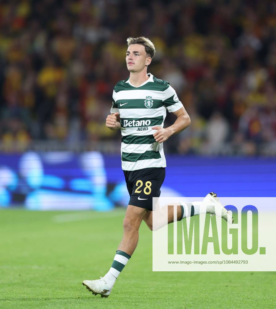 UEFA Champions League - RC Lens v Sporting Club de Portugal LENS, FRANCE, OCTOBER 13: Jesse Derry of Sporting CP during the UEFA Champions League 2026 27 League Phase MD2 match between RC Lens and Sporting Club de Portugal at Stade Bollaert-Delelis on October 13, 2026 in Lens, France. (Photo by Daniel Weir) Lens Stade Bollaert-Delelis France