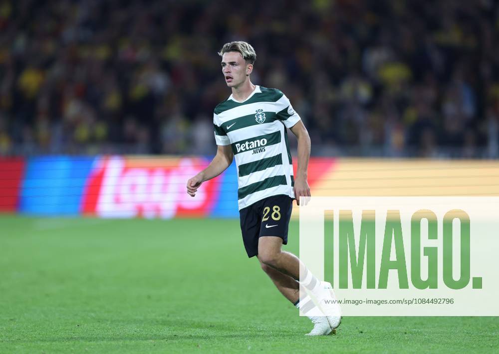 UEFA Champions League - RC Lens v Sporting Club de Portugal LENS, FRANCE, OCTOBER 13: Jesse Derry of Sporting CP during the UEFA Champions League 2026 27 League Phase MD2 match between RC Lens and Sporting Club de Portugal at Stade Bollaert-Delelis on October 13, 2026 in Lens, France. (Photo by Daniel Weir) Lens Stade Bollaert-Delelis France