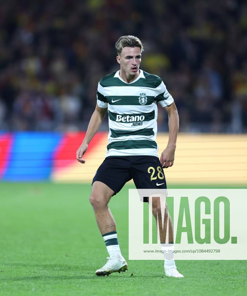 UEFA Champions League - RC Lens v Sporting Club de Portugal LENS, FRANCE, OCTOBER 13: Jesse Derry of Sporting CP during the UEFA Champions League 2026 27 League Phase MD2 match between RC Lens and Sporting Club de Portugal at Stade Bollaert-Delelis on October 13, 2026 in Lens, France. (Photo by Daniel Weir) Lens Stade Bollaert-Delelis France