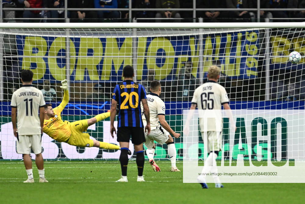 Db Milano 13 10 2026 - Champions League Inter-Brugge foto Daniele Buffa Image nella foto: gol Nicolo Tresoldi