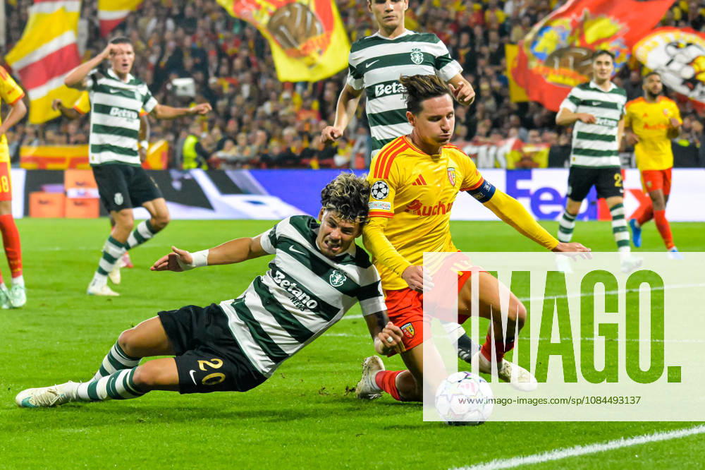 Maxi Araujo (Sporting Club Portugal) Florian Thauvin (RC Lens)