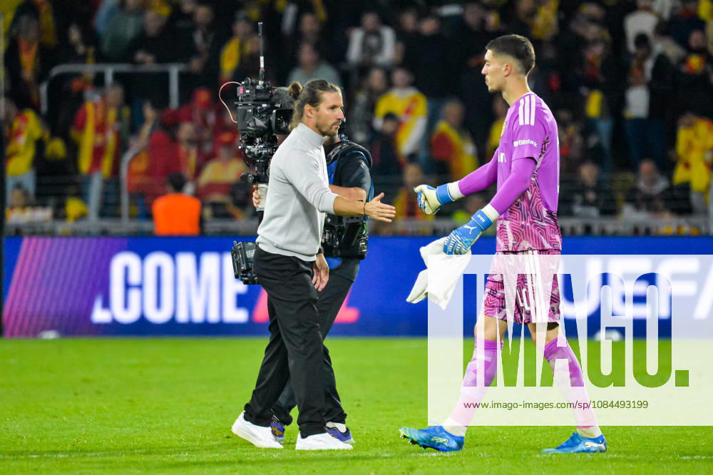 Yannick Cahuzac (RC Lens) Robin Risser (RC Lens)