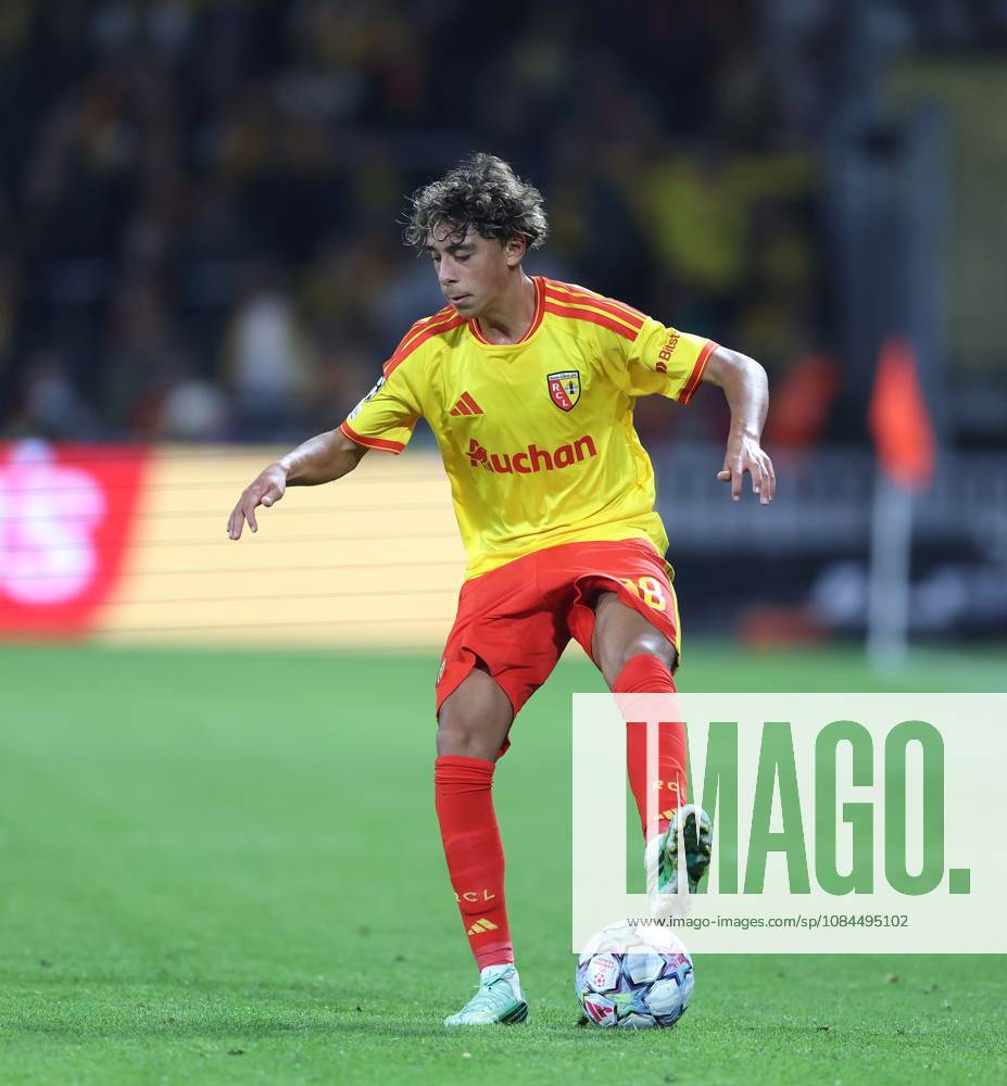 UEFA Champions League - RC Lens v Sporting Club de Portugal LENS, FRANCE, OCTOBER 13: Mezian Mesloub of Lens on the ball during the UEFA Champions League 2026 27 League Phase MD2 match between RC Lens and Sporting Club de Portugal at Stade Bollaert-Delelis on October 13, 2026 in Lens, France. (Photo by Daniel Weir) Lens Stade Bollaert-Delelis France
