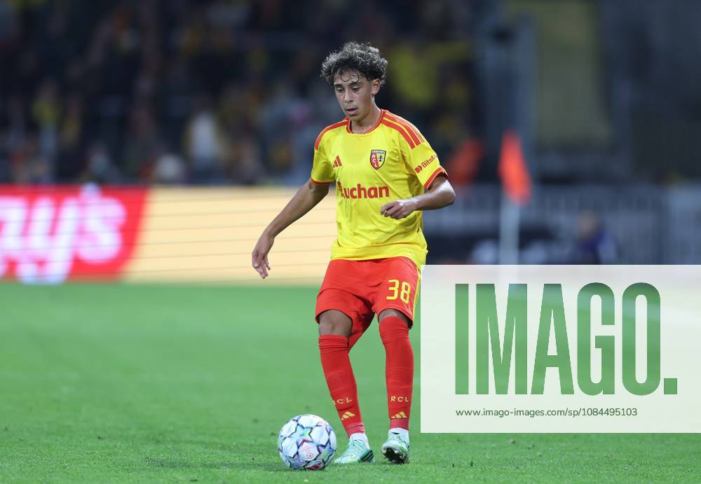 UEFA Champions League - RC Lens v Sporting Club de Portugal LENS, FRANCE, OCTOBER 13: Mezian Mesloub of Lens on the ball during the UEFA Champions League 2026 27 League Phase MD2 match between RC Lens and Sporting Club de Portugal at Stade Bollaert-Delelis on October 13, 2026 in Lens, France. (Photo by Daniel Weir) Lens Stade Bollaert-Delelis France