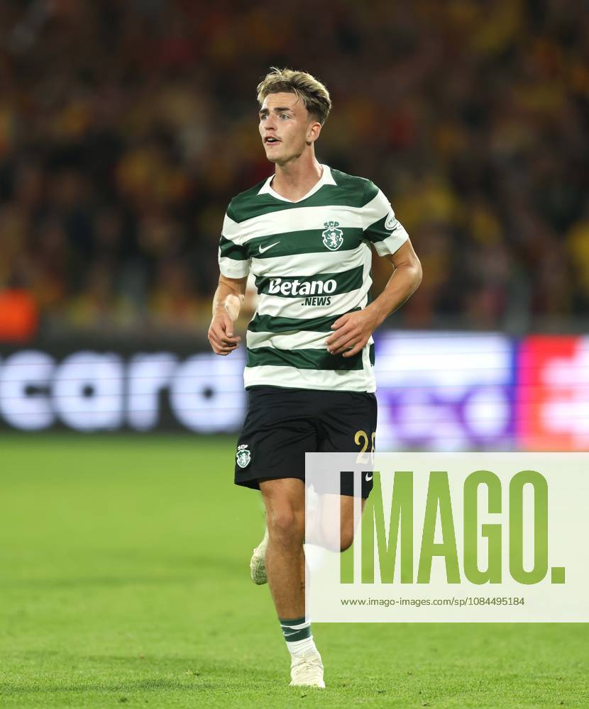 UEFA Champions League - RC Lens v Sporting Club de Portugal LENS, FRANCE, OCTOBER 13: Jesse Derry of Sporting CP during the UEFA Champions League 2026 27 League Phase MD2 match between RC Lens and Sporting Club de Portugal at Stade Bollaert-Delelis on October 13, 2026 in Lens, France. (Photo by Daniel Weir) Lens Stade Bollaert-Delelis France