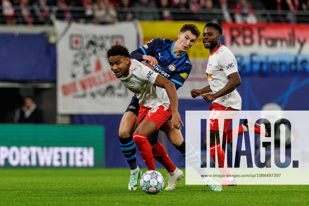 GER, Fussball, Herren, UEFA Chempionsleague 2026 2027, RB Leipzig vs. PSV Eindhoven Christopher Nkunku (RB Leipzig 28) mit der Torchance Leipzig Red Bull Arena Sachsen Deutschland